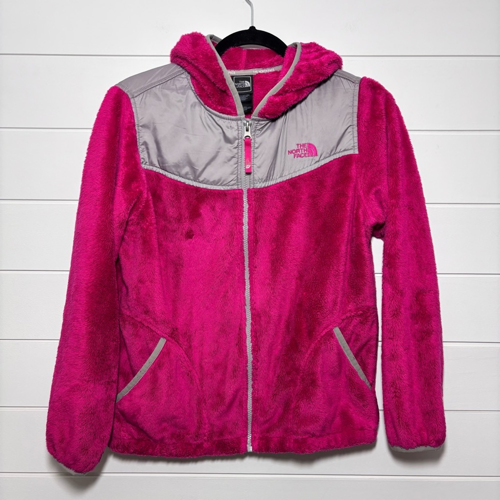 The North Face‎ Pink and Gray Fleece Jacket Size XL (18)
